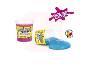 Slime Kimeleka 180g Glitter - Acrilex