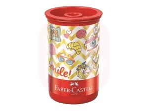 Apontador Com Deposito Tubo - Faber-Castell